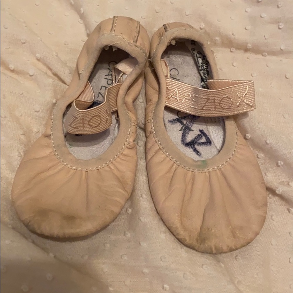 Capezio ballet shoes.